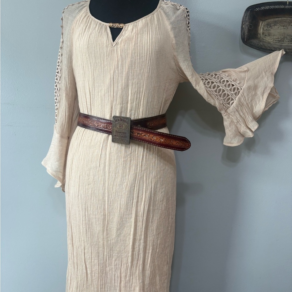 Boho cream dress